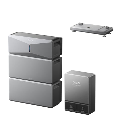 Anker SOLIX E10, Smart Inlet Box and Extra Battery, 12kWh Expandable to 90kWh, 10kW Turbo Output...