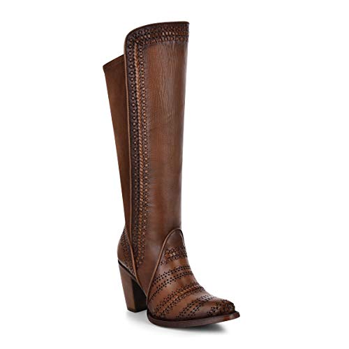 Cuadra Women's Boot in Genuine Leather Brown2