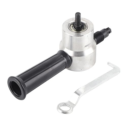 FLEXMAN Metal Nibbler Drill Attachment, Double Head Sheet Metal Nibbler Cutter, Versatile Nibbler Drill Attachment for Metal Cutting, Machining, Woodworking