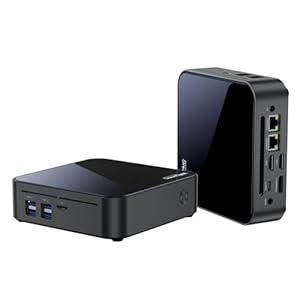 DreamQuest Mini PC W-11 Pro,Intel 12th Processor N95 (up to 3.4 GHz) 16GB DDR4 RAM 512GB M.2 SSD,Mini Desktop PC Supports Dual 4K@60Hz Display/Wifi/Bluetooth/Ethe... C/LAN for Home/Office