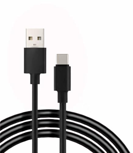 HSEUOPV Replacement USB-C Charging Cables, Compatible with GoPro Black MAX Hero 7，Hero 2018, Hero 9 Hero 8 Hero5 Session，Black Silver White GoPro Hero 6 Black Hero 5 Black（5FT）