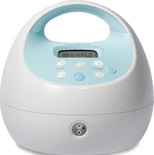 Image of Spectra Baby S1 Plus Electric Breast Milk Pump for Baby Feeding | Portable Rechargeable Single or Double Electric Breast Pump for Convenient, Comfortable Breastfeeding Support