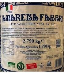 SAUERKIRSCHEN ENTKERNT IN SIRUP KG.2,750 GRÖßE 1618