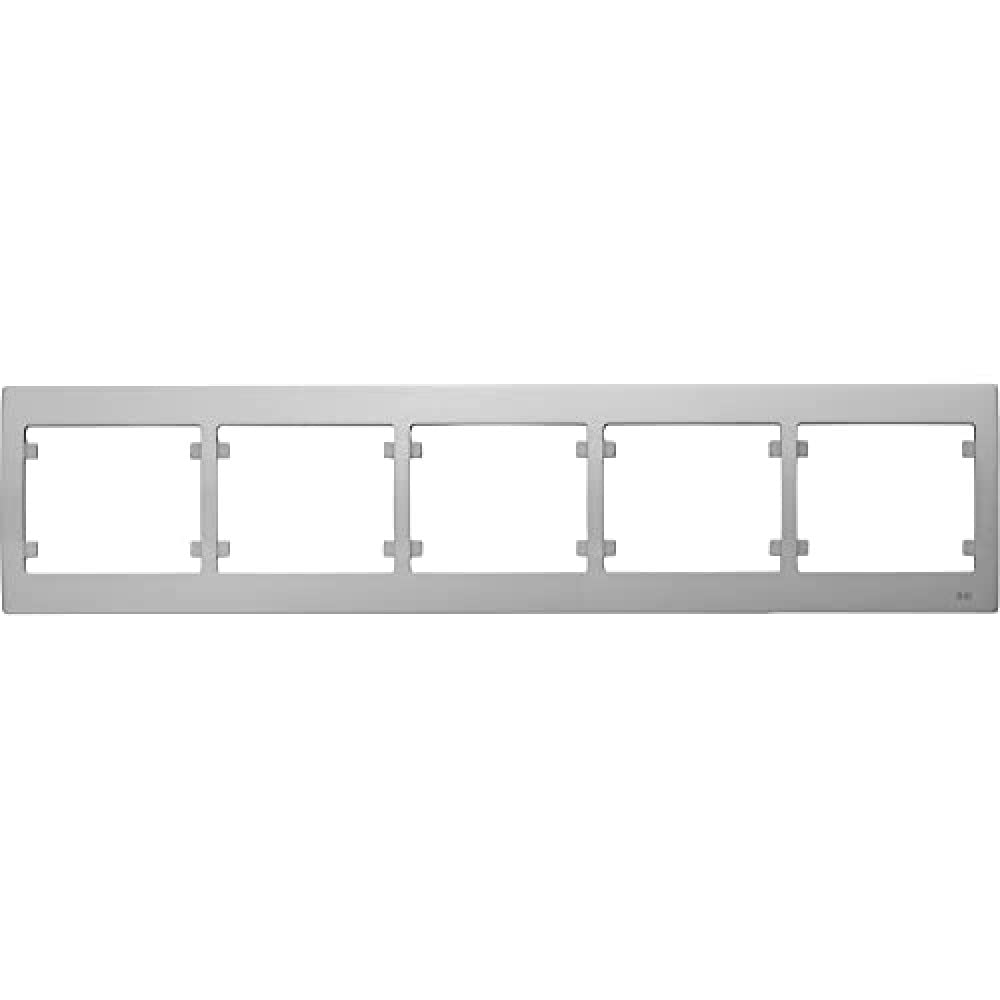 Cadre 5 postes BJC Iris couleur horizontal grand format aluminium mercure résistant