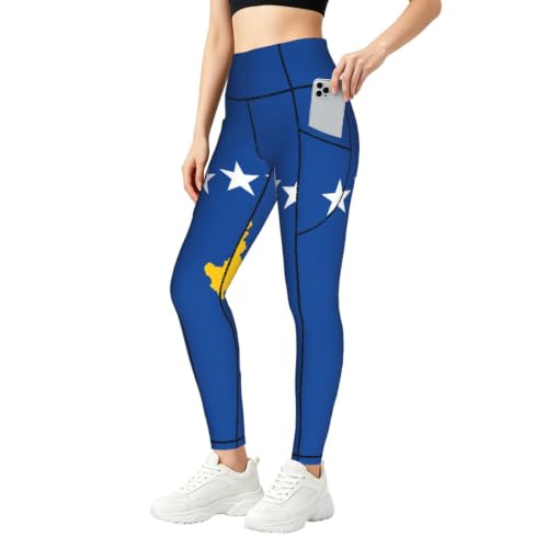 Leggings de Kosovo para mujer listos para el gimnasio y uso diario