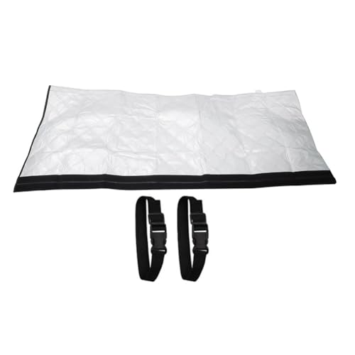 MoSundi Funda aislante para manguera de aire acondicionado, impermeable, con 2 correas, para unidad exterior, plata, 150 cm