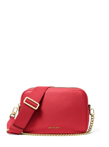 Image of Michael Kors Bryant Medium Double Zip Chain Camera Crossbody Bag