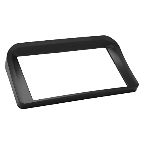 NOENNULL Embellecedor de Radio para Salpicadero, Diseño Elegante para 100 LC100 1998-2003, Material ABS, Negro, 1 Paquete, Ajuste Exacto para el Tablero del Automóvil, Fácil Instalación