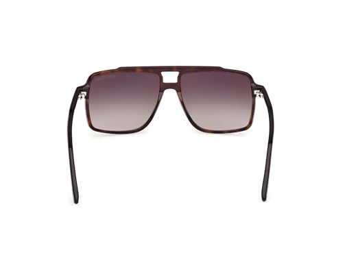 Tom Ford Kemp Smoke Gradient Navigator Men's Sunglasses FT1177 52B 594