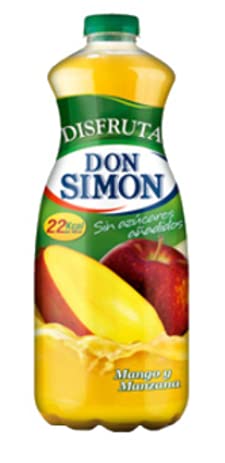 Zumo de Mango Sin Azúcar Don Simón - Pet - 1,5 Lt - 6 Und