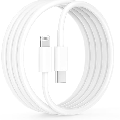 Image of Addtam Lightning to USB-C Charge and Sync Cable 20W Fast Charger Cable USB-C Power Delivery Charging Cord Compatible with iPhone 14 /13 /12 /12 PRO Max /12 Mini /11 /11PRO /XS /Max /XR /X /8 /8Plus /iPad, White