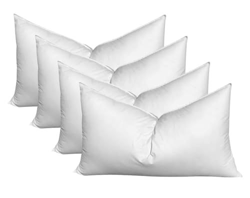 RSH DECOR: Down-Alternative Pillow Inserts Set of 4 | Inserts Only - 22