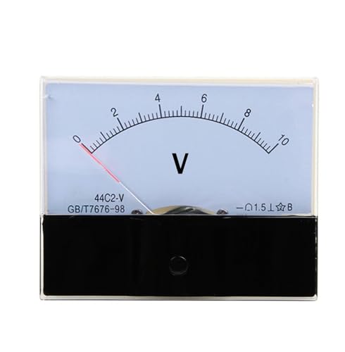 Voltmètre analogique 44C2 DC 300V cadran aiguille tension continue
