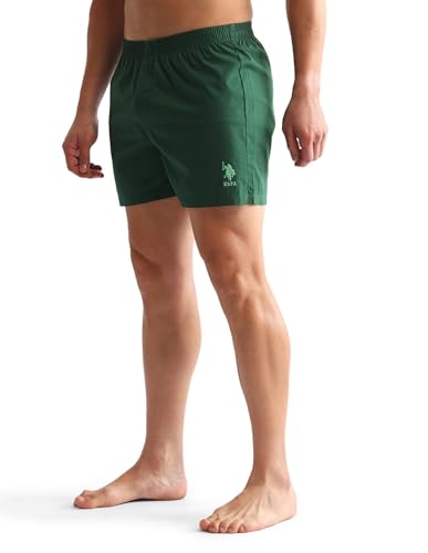 Image of U.S. Polo ASSN. Mens OEX07 Solid Cotton Outer Boxers