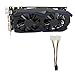 Yunir Gaming Graphics Card, GTX550Ti 6GD5 GDDR5 6144MB 192BIT Computer Graphics Card, with VGA DVI Interface, for Desktop Computer Gaming (GTX550Ti 6GB)