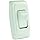 JR Products 12135 Brown Single SPST On-Off Switch with Bezel