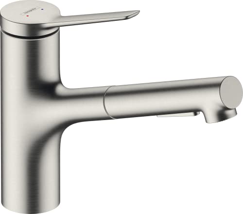 hansgrohe Zesis M33 - Küchenarmatur mit Brause ausziehbar, 2 Strahlarten,...