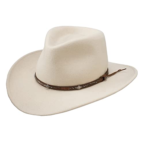 Image of Stetson Mountain Sky Crushable Wool Cowboy Hat