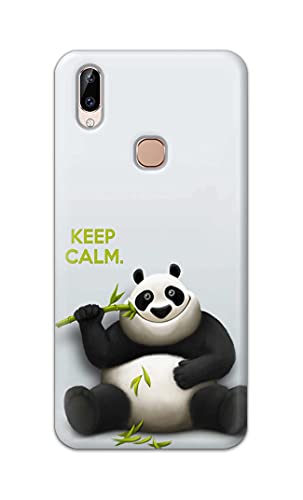Image of Printed Hard Back Cover Case for Vivo Y83 Pro Back Cover (Cartoon Panda) -203