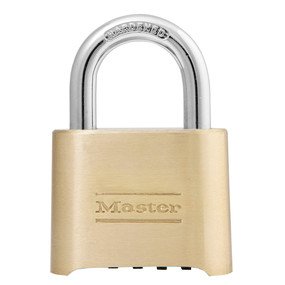 Image of Master Lock Model No. 175D 2in (51mm) Wide Set Your Own Combination Solid Body Padlock (Set of 4)