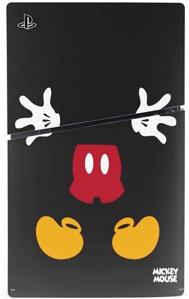 Skinit Decal Gaming Skin Compatible with PS5 Slim Disk Bundle - Officially Licensed Disney Mickey Mouse Body Design