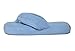 Onmygogo Coral Fleece Flip-flops for Women Non-slip Cotton Outsole (Size L（US women size 9.5-10.5), Blue