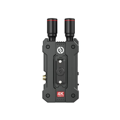 Hollyland Mars 4K SDI&HDMI�����f���`���V�X�e�� �ő�4K30�̓`�� 23.98/29.97/59.94�̏o�͉\ ��2-4�t���b�g�ŏ��x�� 150m�`���͈� 5G���C�����X�`���Z�p ���O���p�\ (���M�@TX����)