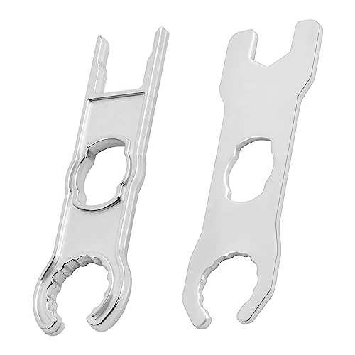 wangjiangda Solar Crimping Wrench Spanner Kit for Connector Crimping Tools for Solar Panel Installation,Photovoltaic Connector Spanner,Dismantling Device Key for PV System