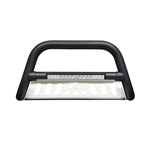 Image of Westin 32-4025L Ultimate LED Bull Bar fits 2019-2024 Ram 2500 3500 Textured Black
