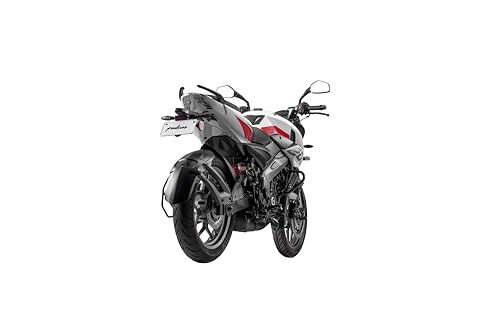 Image of Bajaj Pulsar Ns 200 Ug Motorcycle /Motorbike - Pearl Metallic White - Ex-Showroom