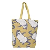 フレンズヒル ouaf ouaf & miaou marché（ワフワフ＆ミャウ マルシェ） ジャカード織トートバッグ ハチワレ 911703