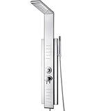 columna hidromasaje roca essential precio ★ Tamaño: Altura total - 130cm. Las dimensiones detalladas se muestran en la Figura 2. Conexión estándar de 1/2 ". Fácil de instalar ..