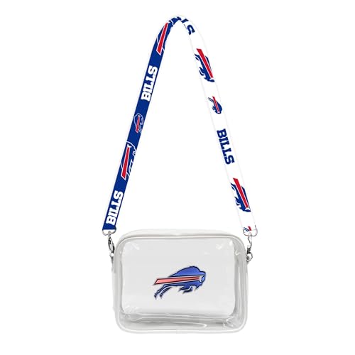 Littlearth Buffalo Bills NFL Clear Fanny Fan Purse