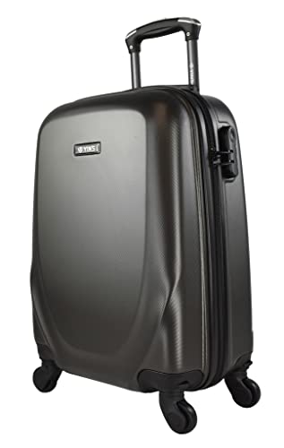 Mala De Bordo 10Kg Pequena ABS Rígida Rodinhas Giro 360° Cadeado Puxador ANAC Original Yins