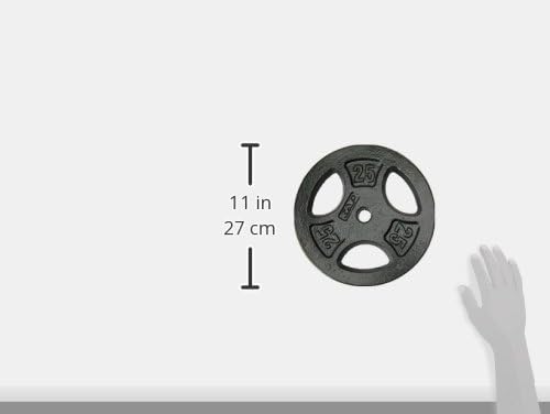 CAP Barbell Standard 1-Inch Grip Weight Plate | 1.25-50 lb Sizes
