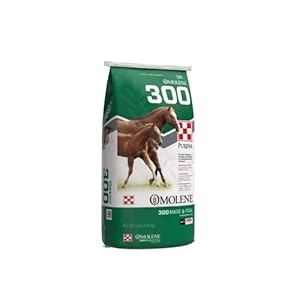 Purina® | Omolene #300® Mare & Foal Horse Feed | 50 pounds (50 lb) Bag
