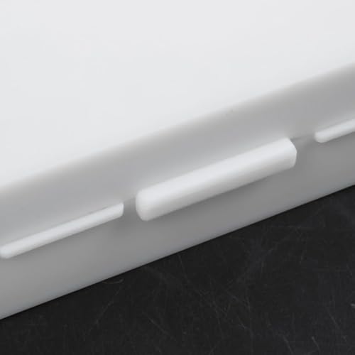 Voarge 2 Stück Aufbewahrungsbox für 25 Objektträger, Mikroskop-Werkzeug, Objektträger