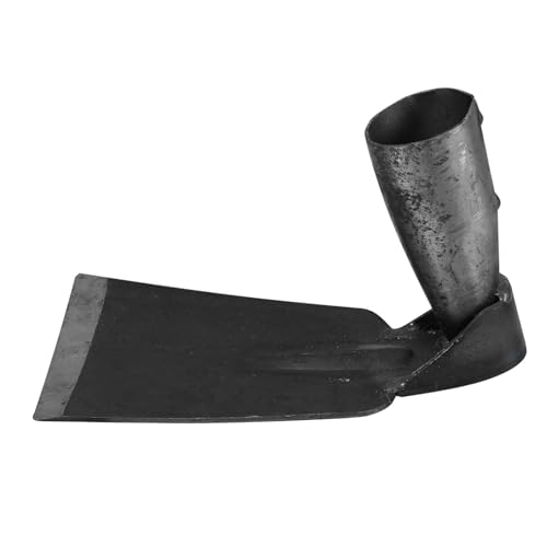 DECOMELODY Robuster Gartenhackenkopf aus Manganstahl Schwere Landwirtschaftliche Hacke für Effizientes Unkrautjäten Bodenlockern und Pflanzarbeiten in Garten und Landwirtschaft