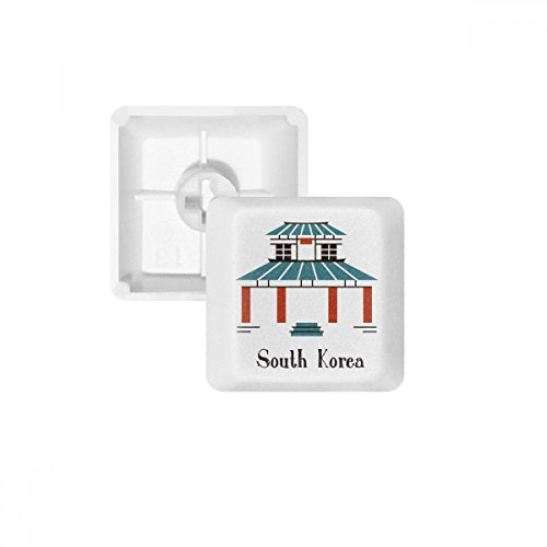 Keycaps PBT clavier mécanique blanc anti jaunissement OEM Korea Landmarks sans légende