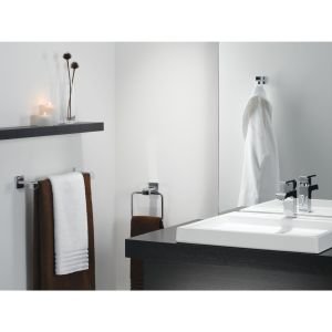 Image of Delta Faucet 77524-SS Ara 24inch Towel Bar Rack, Brilliance Stainless Steel