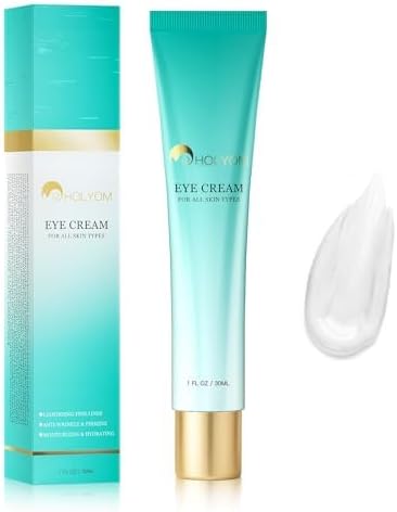 Advanced Eye Cream for Dark Circles - Targeted Solution for Wrinkles, Puffiness, and Firmness - Proven Efficacy with Cynanchum Atratum, and Natural Infusions (30ml)
