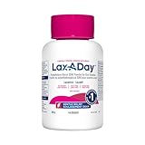 LAX-A-DAY Powder Laxative - No Taste, No Grit, No Sugar - Clinically Proven Relief of Occasional Constipation - Stimulates Bowel Movements - Prevents Gas, Cramping & Bloating (14 doses, 238 g)