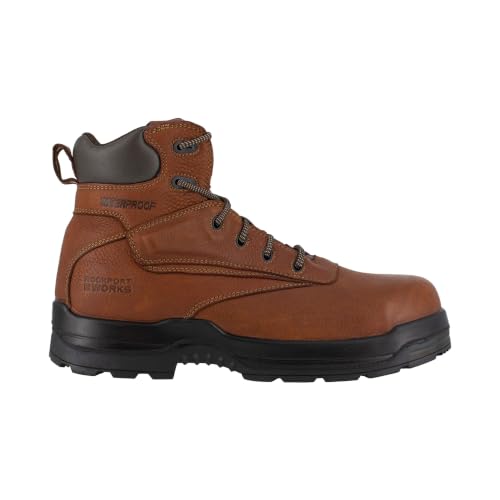Image of Rockport Works Men's More Energy Comp Toe 6 inch Work Boot Waterproof