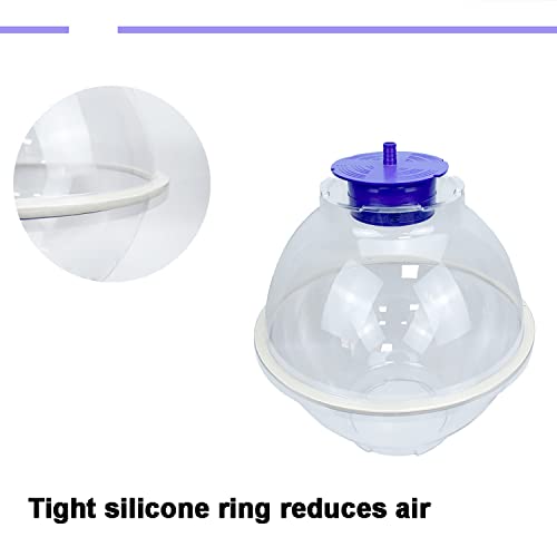 Balloon Stuffer with Pump and Pliers - Flaring Pliers for Balloon Rose Bouquet - Wedding, Birthday, Party - Purple