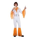 disfraces abba hombre Nivel de cachondeo: Atrevido DISBACANAL Disfraz Abba para Hombre - Único, L