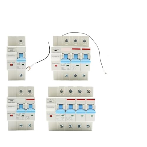 Interruptor automático inteligente Zigbee de 4 polos y 25A compatible con comandos de voz 2