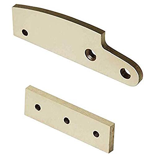 KAKA INDUSTRIAL Sheet Metal Plate Shear Top/bottom 5 inch Blade for Manual Shear-HS-5