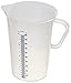 De Buyer 4021.20N - Caraffa graduata, in plastica, 2L