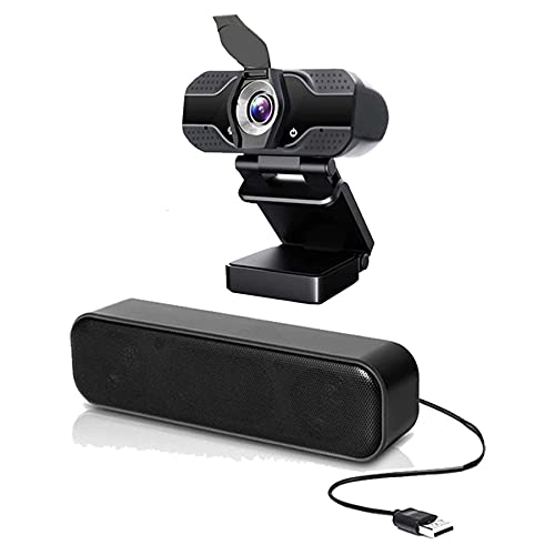 Project TelecomEntry Level HD 1080P Webcam | USB Soundbar | Bundle Package | Compatible with Belkin F1PP010EN-SK