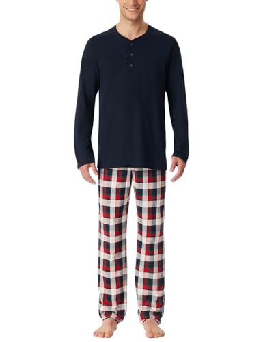 Schiesser Herren Schlafanzug lang - Nightwear Set